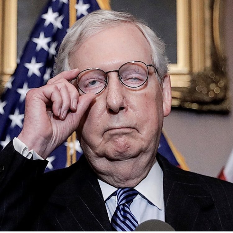 Time To Go Old RINO, Mitch McConnell Falls Down During GOP Luncheon